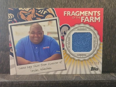 2016 Topps Pro Debut Fragments of the Farm Relics #FOTF-WCC /50 - Image 1 of 3