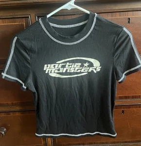 Camiseta De Colección Y2K Stl Top M Grunge Hada Alt E Niña Años 90 Bebé Moto Gótica Envejecida - Imagen 1 de 2