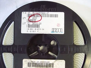 Menge (4000) 2,21 K Ohm 1/2 W 1 % 1210 SMD CHIP WIDERSTÄNDE RK73H2ETE2211F KOA - Bild 1 von 2