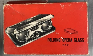 Vintage Arrow Folding Opera Glass 2.5X25 mm - Picture 1 of 4