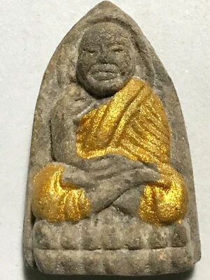 PHRA LP TUAD RARO ANTIGUO AMULETO TAILANDÉS BUDA COLGANTE ÍDOLO ANTIGUO MÁGICO #46 Foto 1 de 4