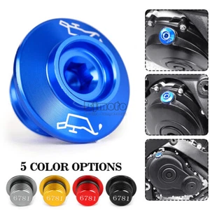 Engine Oil Filler Plug Cap Cover For Yamaha MT-09 TRACER 2015-2019 XSR900 16-19 - Bild 1 von 12