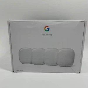 Google Nest WiFi Pro Confezione da 4 Router Wi-Fi Wi-Fi 6E - Foto 1 di 8