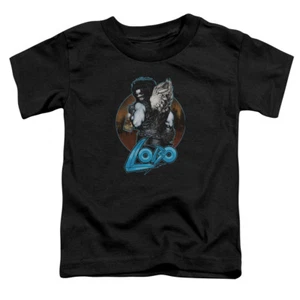 Camiseta negra Lobo para niño pequeño Gutrot - Imagen 1 de 2