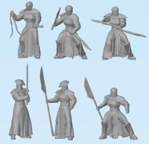 Star Wars Legions Miniatures - Elite Praetorian Guard - Supreme Leader Snoke - Picture 1 of 4