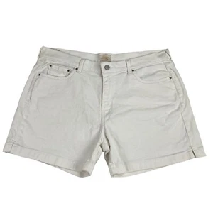 Levi's Shorts Damen Gr. 16 San Francisco 515 Bermuda Denim weiß Stretch - Bild 1 von 15