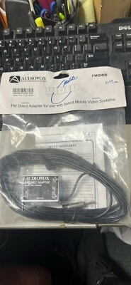 Adaptador FM Direct da Audiovox FMDIRB para uso com sistemas de vídeo - Imagem 1 de 3