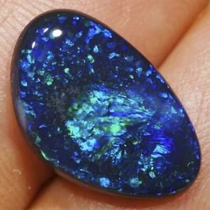 Black Opal 5.29 ct - Lightning Ridge - Australia - Picture 1 of 7