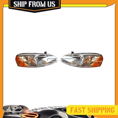 Kit de montaje de faros delanteros izquierdo derecho TYC para Dodge Stratus 2003-2006 Foto 1 de 4