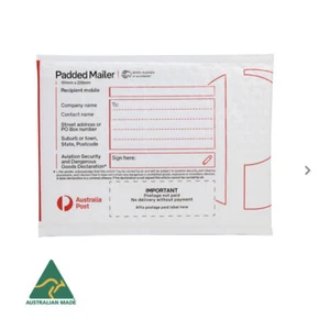 50 x Padded Mailer (PM1) - 151 x 229mm Bubble Padded Bag Mailer Envelope - Picture 1 of 2