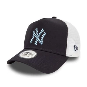 Gorra de camionero New Era de relleno de temporada para hombre ~ New York Yankees negra azul - Imagen 1 de 5