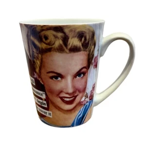 Anne Taintor Coffee Mug Tea Cup “High Maintenance Doesn’t Begin To Cover It” - Picture 1 of 8