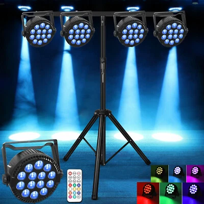 140W LED Par Wash Scheinwerfer 14 LED Par Strahler RGBW DMX DJ Show Partylicht - Bild 1 von 4
