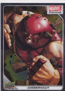 #59 - Juggernaut (2023 MARVEL PLATINUM Upper Deck) NEAR MINT NM Foil Card, X-MEN - Picture 1 of 2