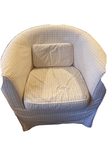 used upholstered living room chairs | eBay