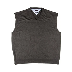 (3C) Redfield Herren V-Neck Feinstrick Pollunder Übergröße 4XL Farbe anthrazit - Bild 1 von 1