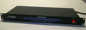 Pyle PCO800 1800 Watt Mount Rack Power Conditioner Surge Protector 8 Outlets - Picture 1 of 8