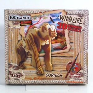 B.C. Bones Junior Gorilla 3D Wooden Puzzle. Factory Sealed 2003 - Picture 1 of 13