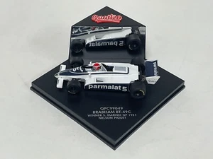 1/43 Quartzo Fórmula 1 Brabham BT-49C #5 Ganador 1981 S. Marino Gp QFC99049 - Imagen 1 de 6