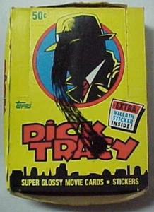 1990 Topps Dick Tracy Movie Cards Box Of 36 Sealed Packs  - Picture 1 of 2