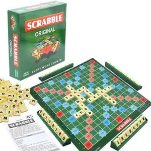 Scrabble Board Family Indoor Game Kid Adult Educational Toy Party Fun Words AU - Picture 1 of 5