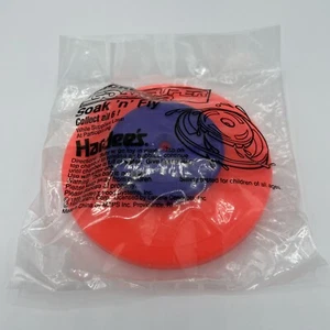 MIP Hardees 1994 Micro Super Soaker SOAK 'N' FLY Frisbee FLING DISC Water Toy - Picture 1 of 3