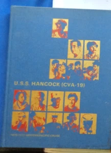 USS HANCOCK CVA 19/CAW 21 1970-1971 WESTERN PACIFIC Cruise Deployment Book - Picture 1 of 17