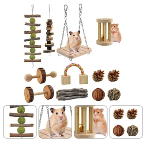 12 Pcs Hamsterkäfig Mit Rohren Kaninchen Spielzeug Plaything Cage Toy - Bild 1 von 12