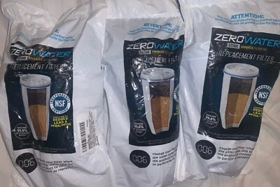 ZeroWater 5 Stage Advance Filtration Water Filter (3 Pack) ‼️READ DESCRIPTION‼️ - Image 1 of 4