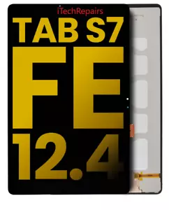OEM+! Samsung Galaxy Tab S7 FE 2021 OLED LCD Touch Screen Digitizer Replacement - Picture 1 of 4