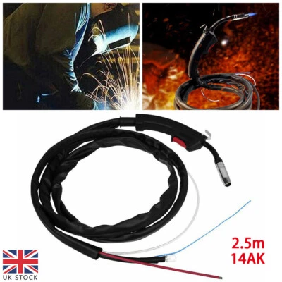 2.5M 14AK Gas Electric Replacement Mig Torch Welder Complete Welding Gun Parts - Image 1 of 4