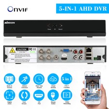 4 Channel 1080P AHD TVI CCTV DVR HDMI Cloud Network Digital Video Recorder UK