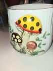 Vtg Merry Mushroom Canister Only 6' NO Lid 1978 Sears Retro Replacement Japan 