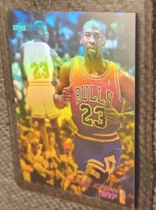 1991 MICHAEL JORDAN Upperdeck MVP Hologram Card #AW4 SP / GOAT Insert - Picture 1 of 6