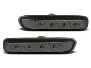 Direction latérale for BMW E46 2D/4D 1998-2001 Smoke LED Livraison gratuite KBBM - Picture 1 of 6