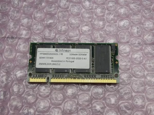 Infineon 256MB 32Mx64 Memory RAM PC2100S-2033-0-A1 HYS64D32020GDL7-8 - Picture 1 of 2