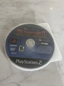 Incredibles: Rise of the Underminer (Sony PlayStation 2, 2005) Free Shipping - Picture 1 of 3