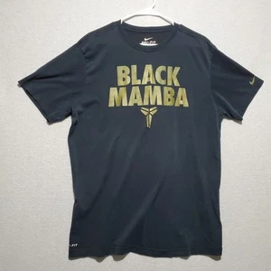 Nike Dri-Fit Shirt Men XL Kobe Bryant Black Mamba Logo Tee T-shirt Basketball - Picture 1 of 12