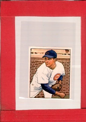 1950 Bowman #196A Doyle Lade F Fair Cubs   ID:67365 - Image 1 of 2