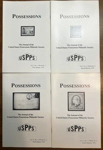 The Journal of the United States Possessions Philatelic Society 1979 n. 3-6 - Foto 1 di 20