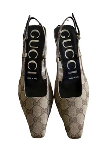 Gucci Heels Sandals Mules Shoes size 34 - Picture 1 of 4