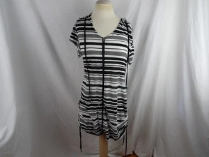 Dotti Women Hooded Zip Up Swimsuit Cover up Size M - Picture 1 of 8