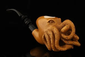 srv - Tubo schiuma di mare blocco polpo con custodia montata 15477 - Foto 1 di 10