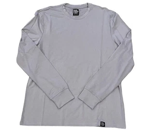 Grand Running Club Clover Shirt Men Size Medium Long Sleeve Gray - Picture 1 of 5
