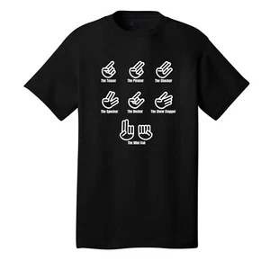 Fingering Chart Funny, raunchy, dirty humor  T-Shirt - Picture 1 of 25
