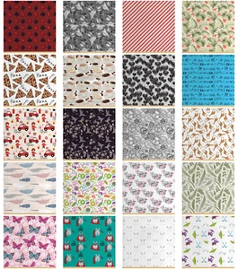 Fabric by the Yard Washable Decorative Upholstery Home Accents Ambesonne - Picture 1 of 16