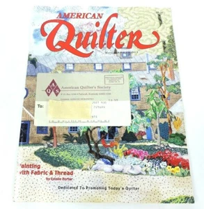 American Quilter Magazine Winter 2000 Painting With Fabric and Thread Sewing - Picture 1 of 8