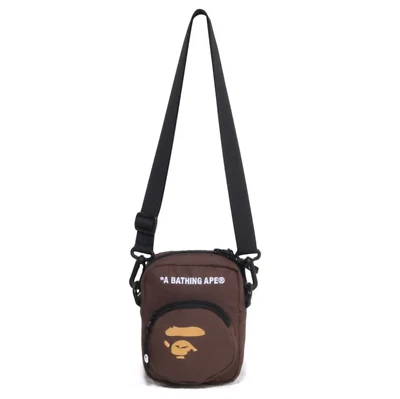 2025 A BATHING APE BAPE Men's APE HEAD MINI BAG - MINI Crossbody Shoulder Bag - Image 1 of 4