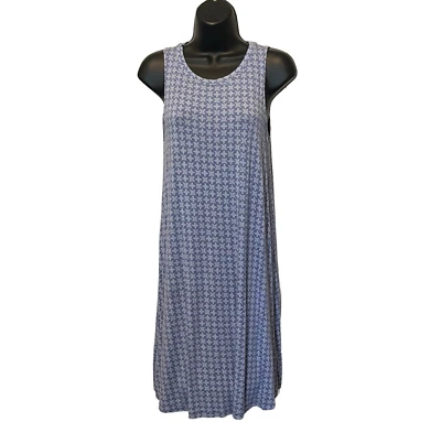 Gap Womens Small Dress Sleeveless Pullover Sundress Casual Blue - Image 1 of 4