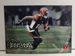 2014 Topps Football AJ Green #FF-AG Fantasy Focus Cincinnati Bengals - Picture 1 of 2